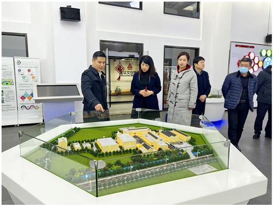 淮南市田家庵区区委常委、副区长张曙晖 考察WPK(微扑克)文创集团